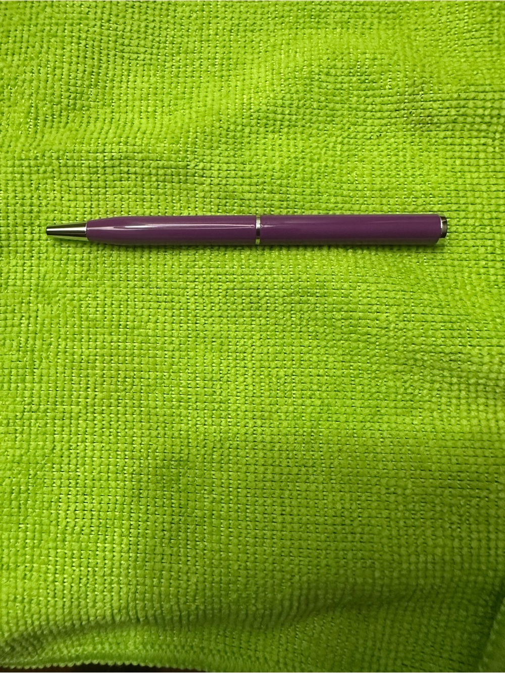 Sleek Purple Coach Ballpoint Pen